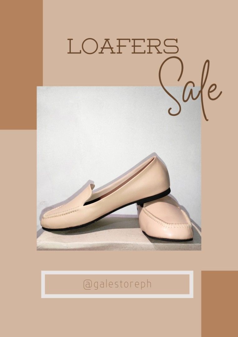 Loafers Sandals for Sale (Category: Loafers) located in Manila. Submitted by galestoreph (Listing ID 1242648734, Image 1). Description: Loafers for sale ✨ Size 8 Nude color Brand new (never been used) No box Actual item COD/Non-COD available 🛵.