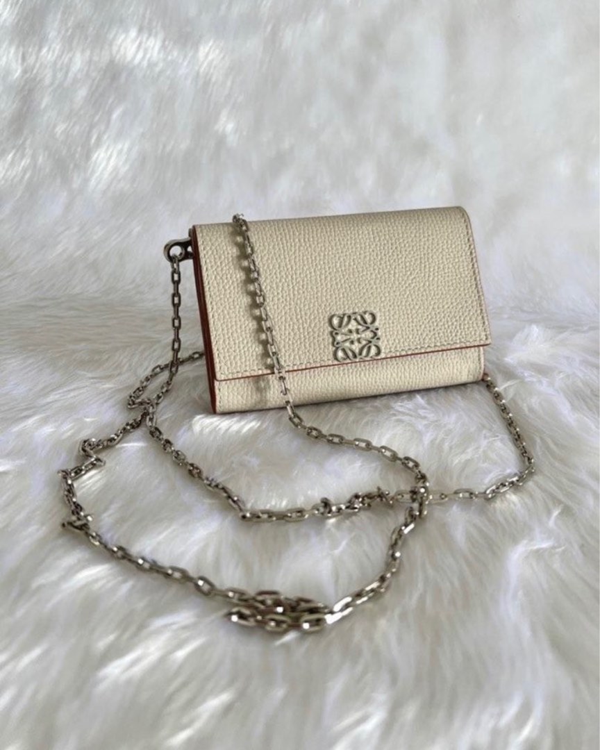 Loewe Wallet with Chain Strap