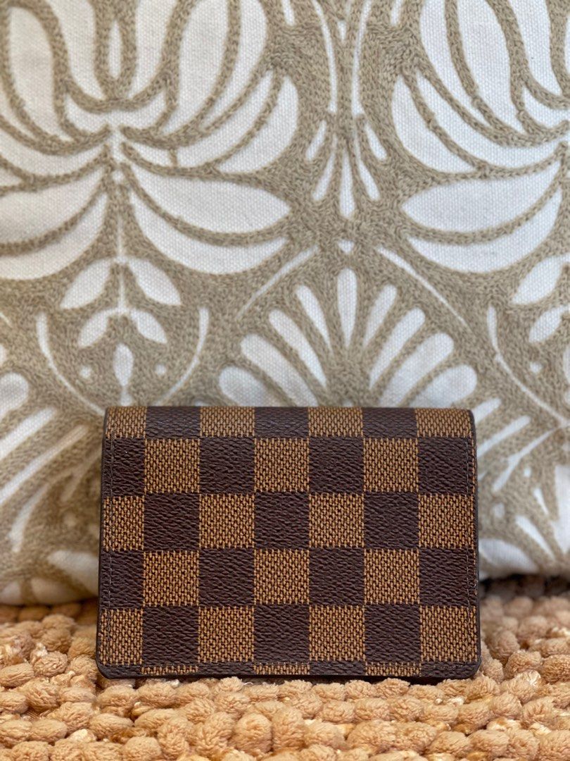 Auth Louis Vuitton Damier Graphite Portefeuille Accordion wallet