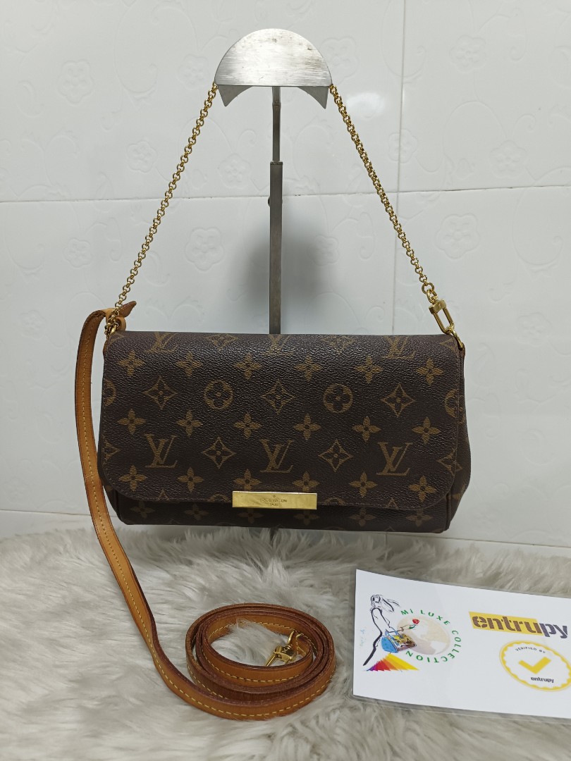 Louis Vuitton Favorite MM Damier Ebene, Luxury, Bags & Wallets on Carousell