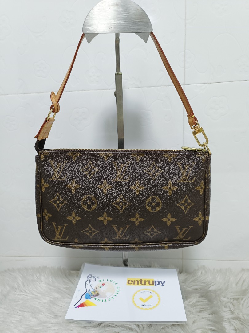 LOUIS VUITTON Mini Pochette Bicolor Monogram Empreinte Accessoires Pou