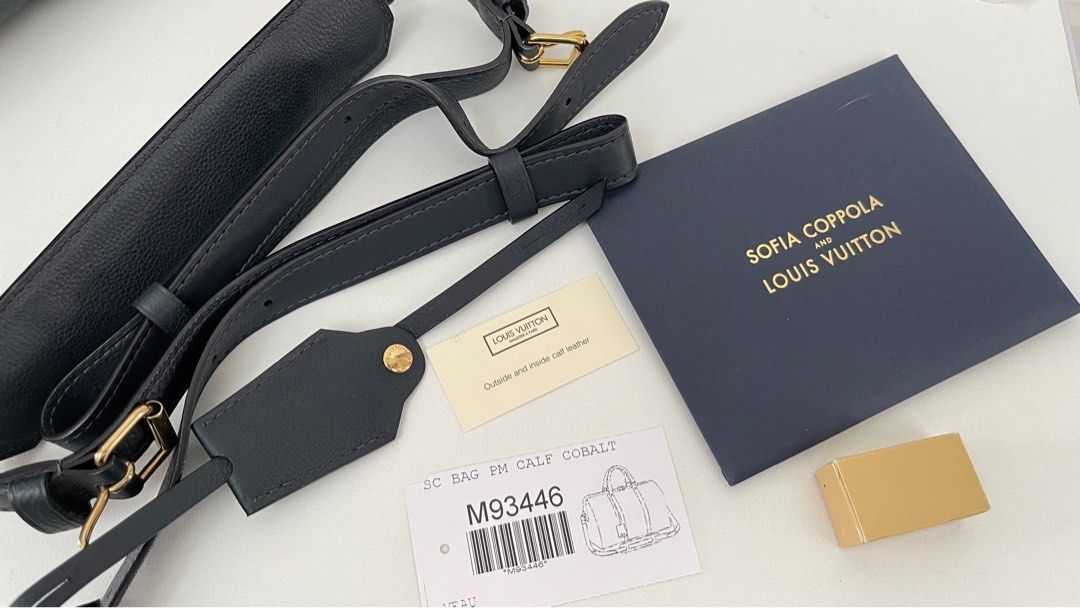 ❤️REVIEW - Louis Vuitton Veau Cachemire Sofia Coppola Bag MM (Cobalt) 