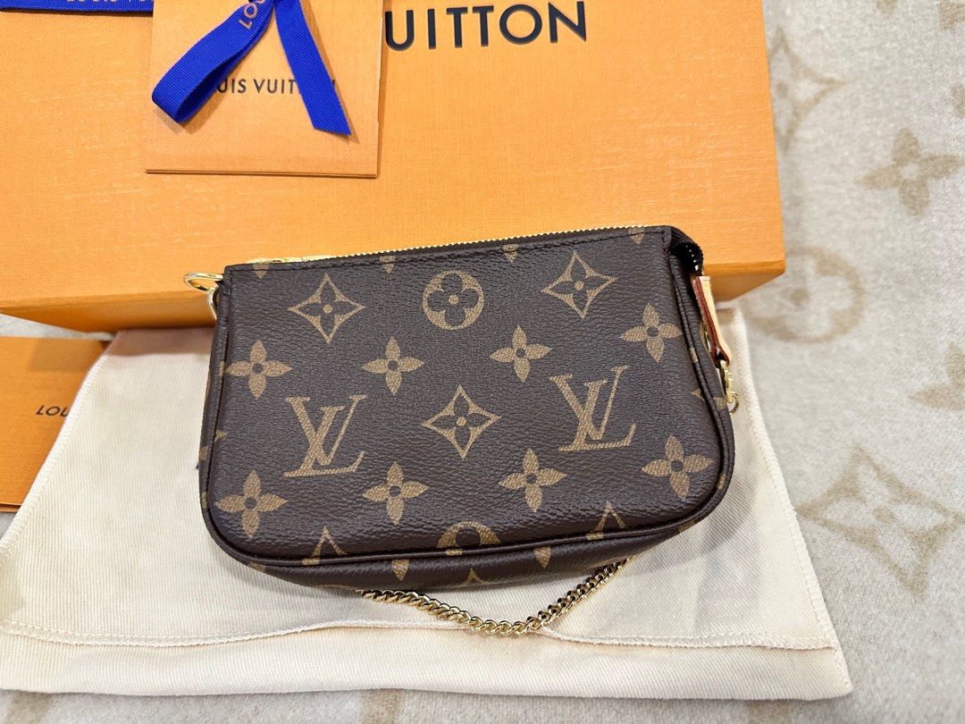 Replica Louis Vuitton Mini Pochette Bag Monogram Canvas M58009