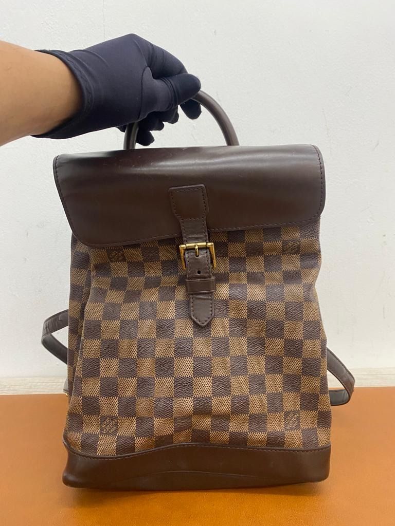 Louis vuitton damier deals ebene soho backpack