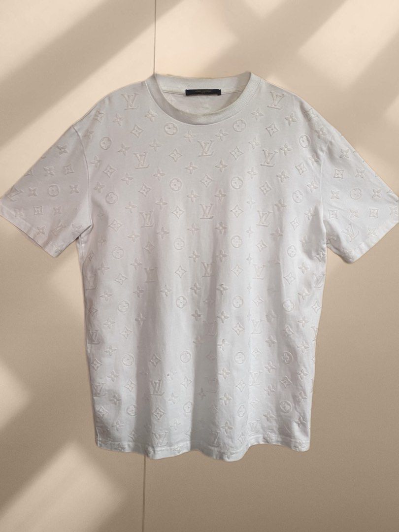 Louis Vuitton Tricolor Monogram T-Shirt White. Size Xs