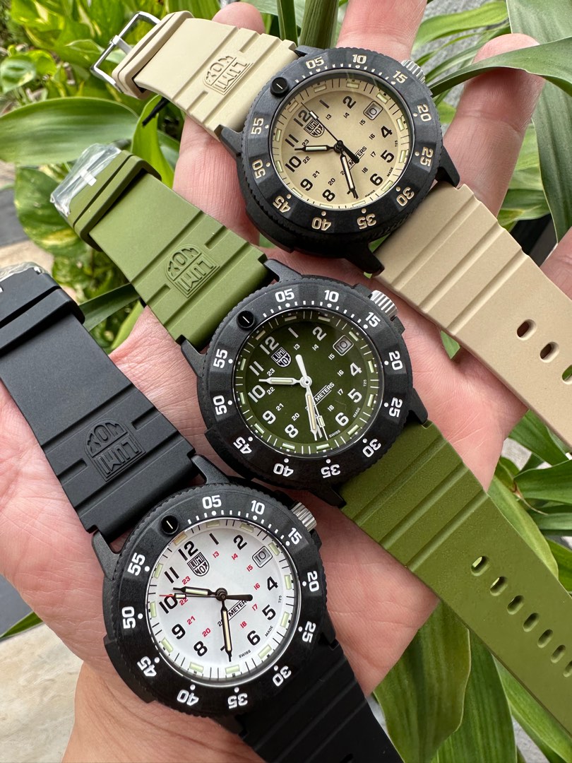 Luminox discount green watch