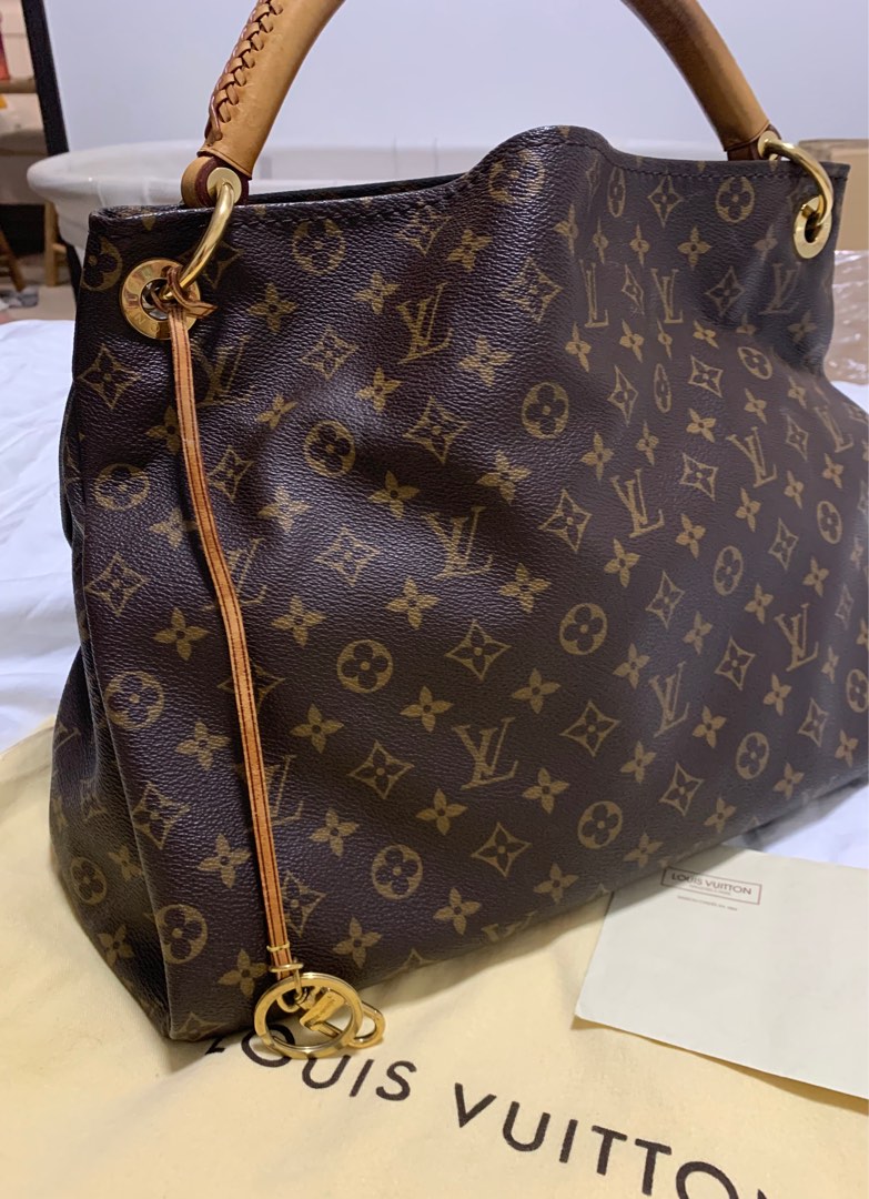 LV Artsy MM Handbag Black, Luxury, Bags & Wallets on Carousell