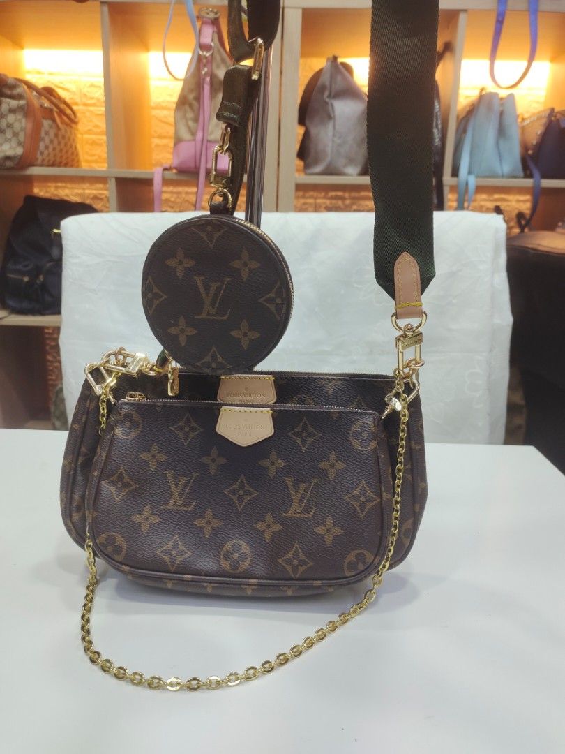 LV Multi Pochette Accessoires Monogram 3in1 Crossbody Bag, Luxury, Bags &  Wallets on Carousell