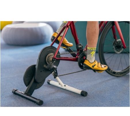 Smart indoor bike top trainer stand