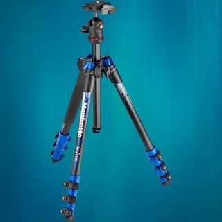 Manfrotto BeFree Color Aluminum Travel Tripod (MKBFRA4BL-BH)