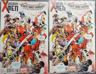 Marvel UNCANNY X-MEN #1 Rare! Deadpool STATE BIRD Variant Cover - high Grade