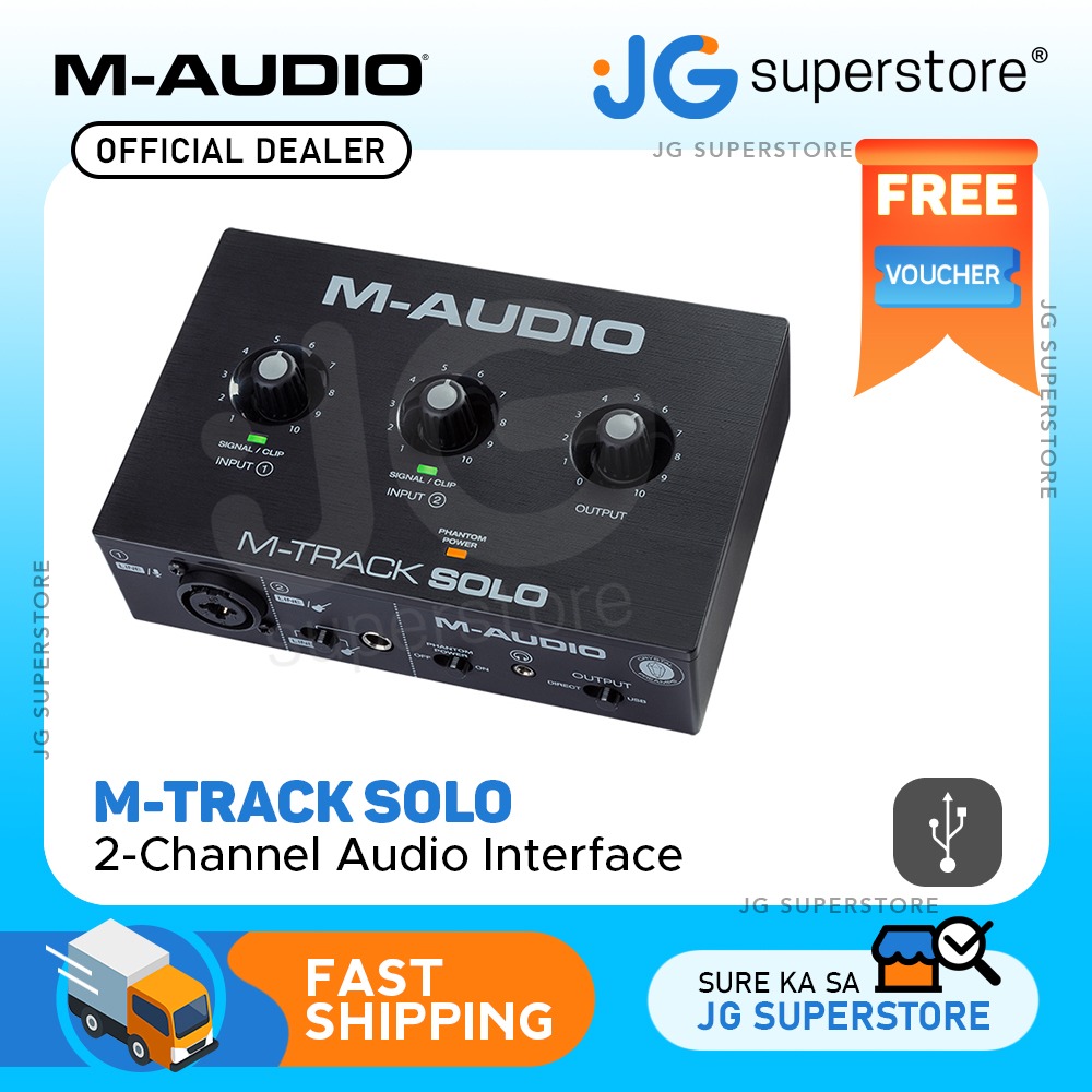 M−AUDIO M-TRACK solo - 2