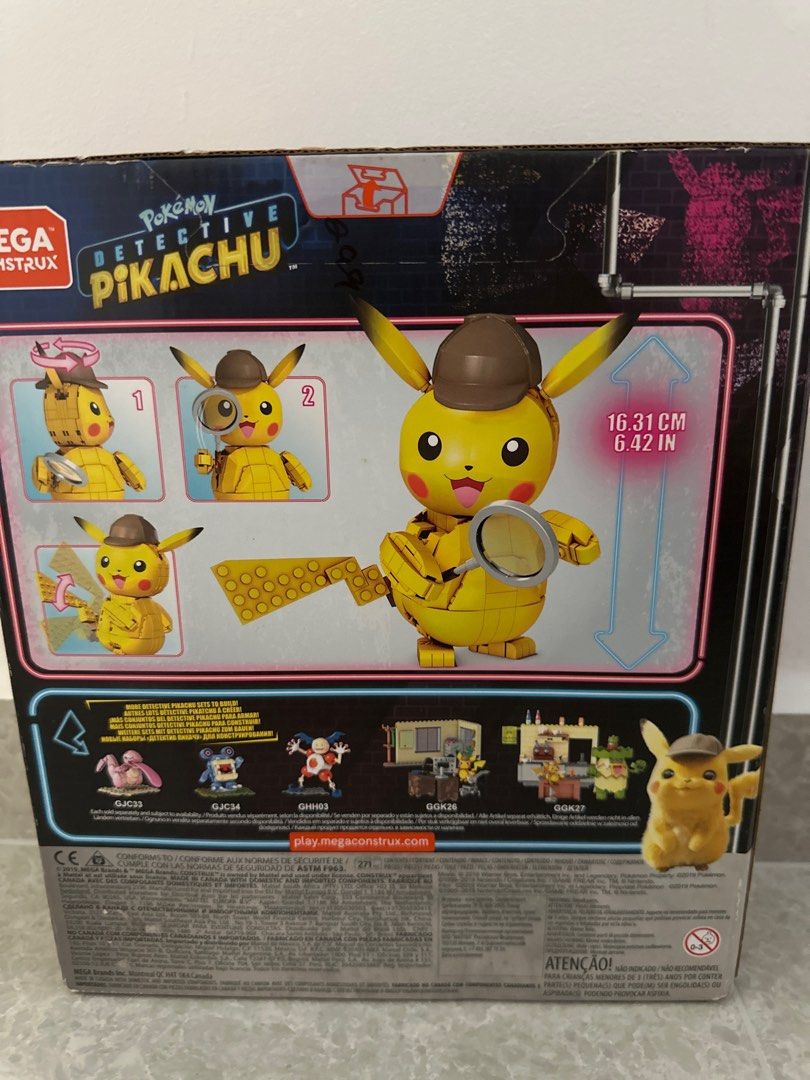 MEGA Pokémon Motion Pikachu Mechanized Building Set - 1092 pcs 