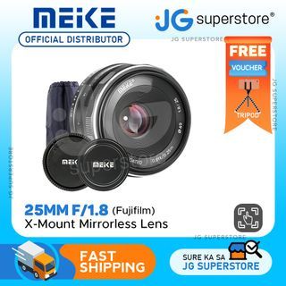 Meike MK 25mm F1.8 Large Aperture Manual Focus Prime Lens Fuji X-Mount Mirrorless Cameras | JG Superstore
