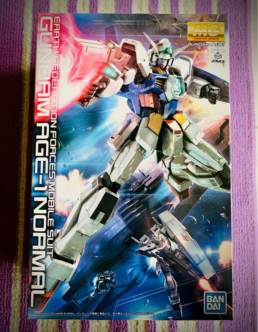 MG Gundam Age 1 Normal Plastic Model Kit (Category: Gundam Model Kits) located in Singapore. Submitted by fallfigures (Listing ID 1242657163, Image 2). Description: Brand New.