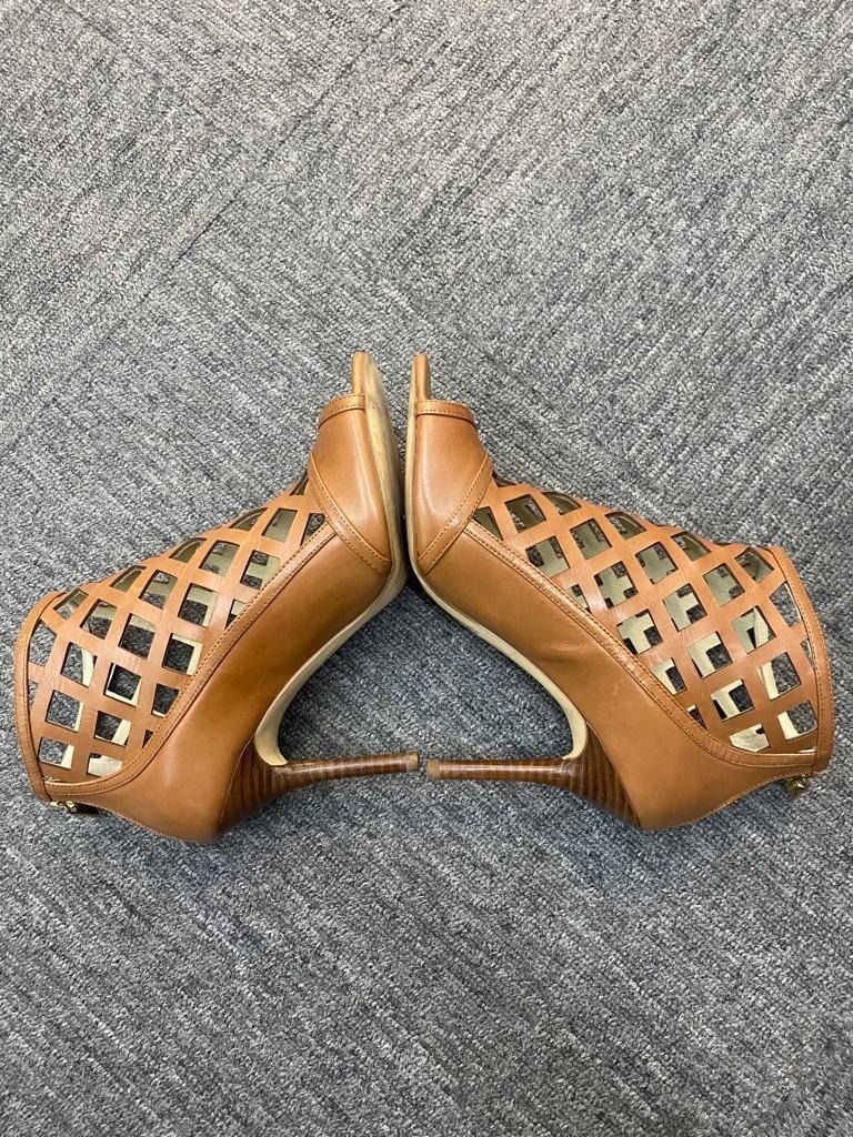 Michael kors yvonne open toe bootie shop