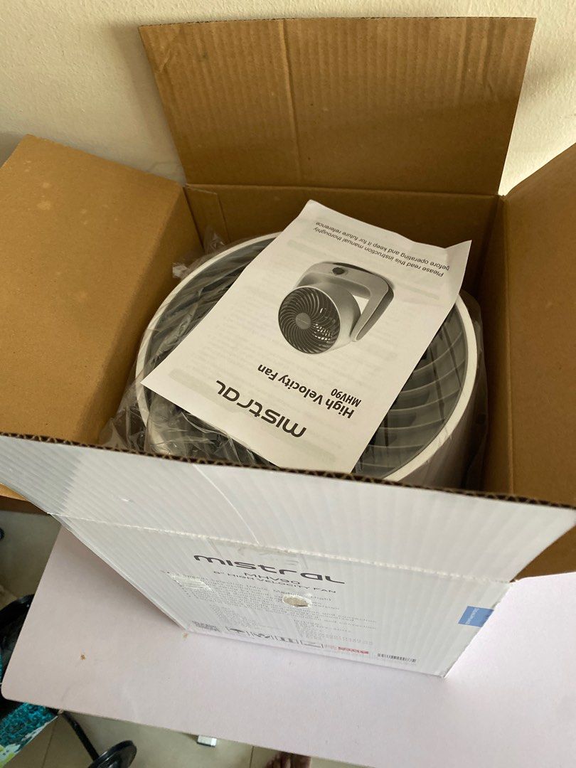 Mistral Table Fan, Furniture & Home Living, Lighting & Fans, Fans on