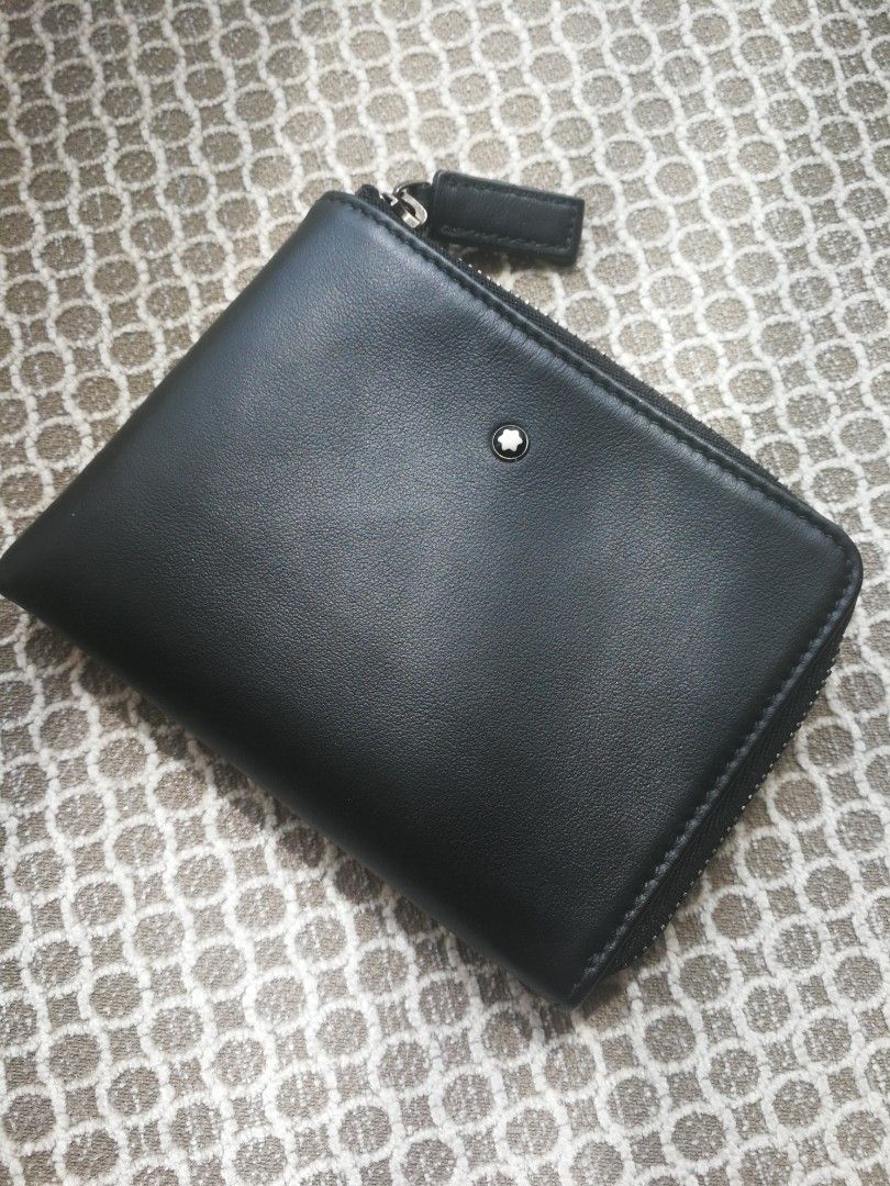 Montblanc Zipper Wallet and Card Holder Luxury Bags Wallets on