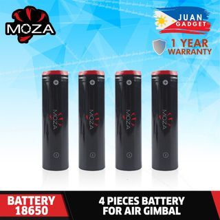 Moza 4x 18650 Li-Ion Battery for Moza Air 2 Gimbal Stabilizer 2600mAh  | JG Superstore