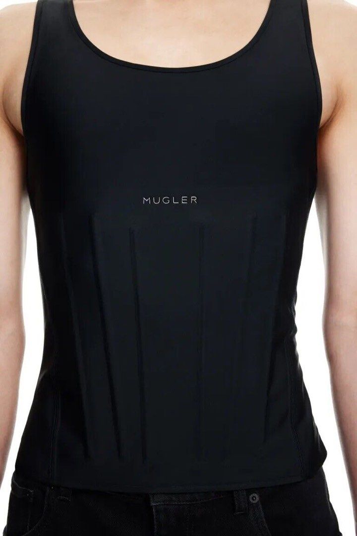 Mugler Corset Tank Top