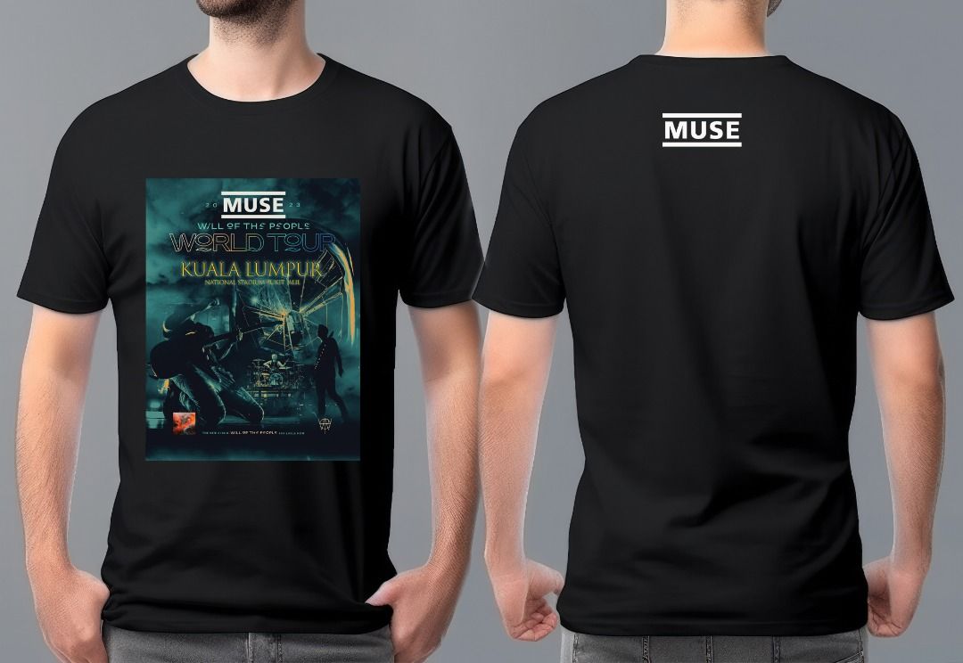 Original Muse Merchandise Hoodie (Size S) MUSE WORLD TOUR KL 2023