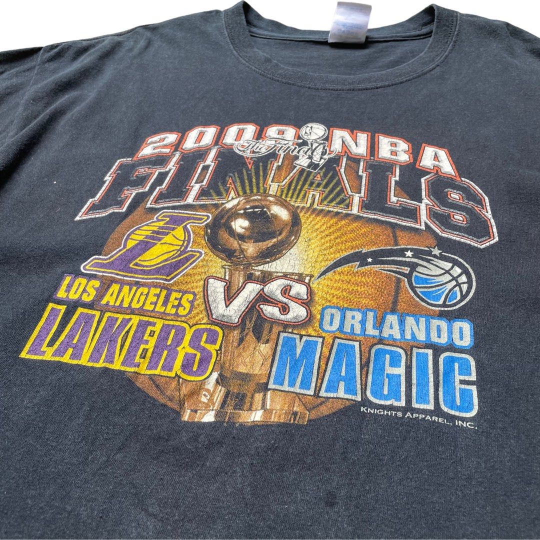 Vintage 2009 LA Lakers vs Orlando Magic NBA Finals Adidas T-shirt