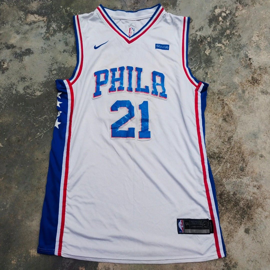 Grey 76ers jersey shop