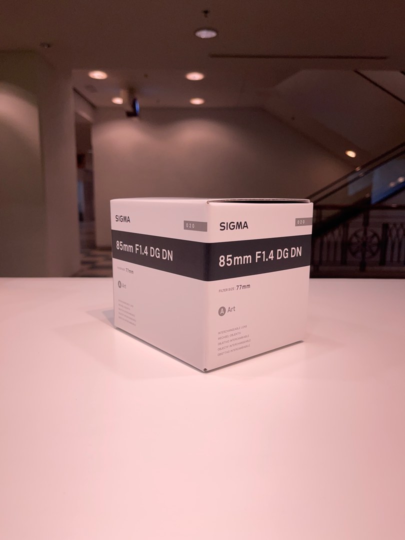 (NEW) 85mm f1.4 Sigma DG DN Art Sony, Photography, Lens & Kits on Carousell