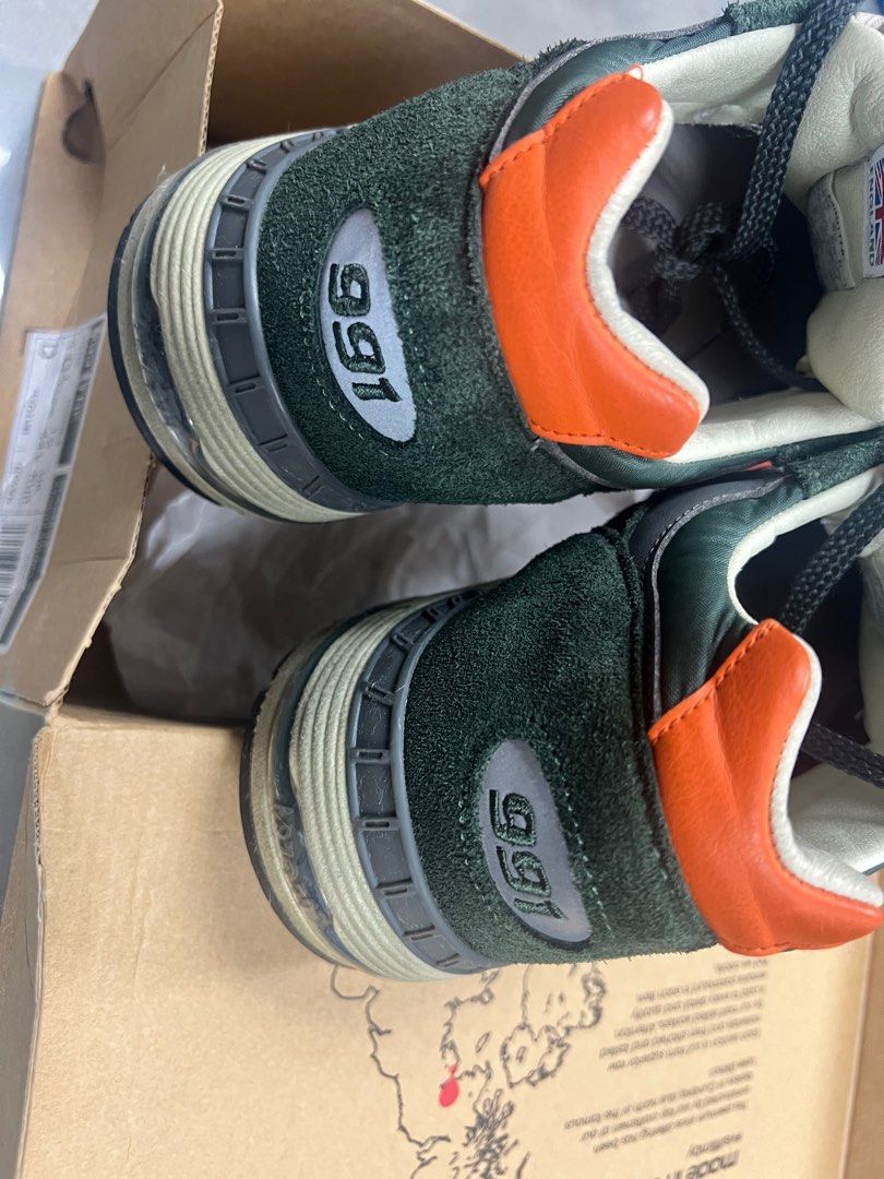New balance 991 TNF made in uk og retro England GREEN 990 version