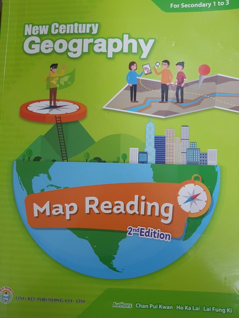 New Century geography map reading, 興趣及遊戲, 書本 & 文具, 教科書 Carousell