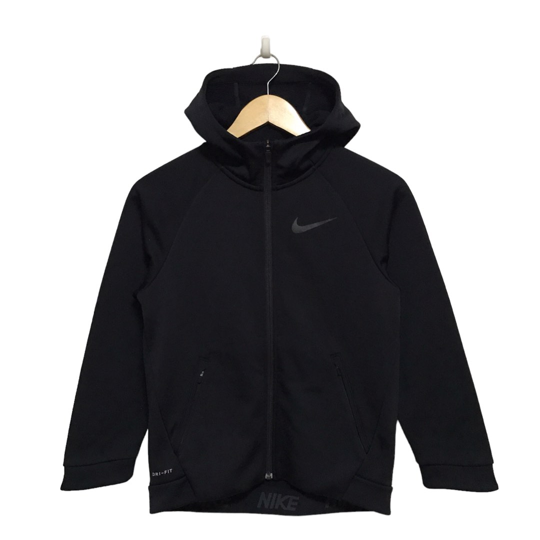mens nike jacket black