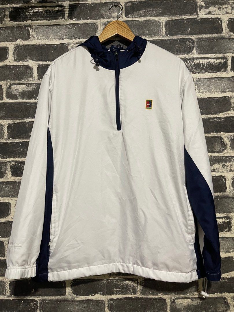 Nike court vintage y2k andre agassi windbreaker hoodie Men s