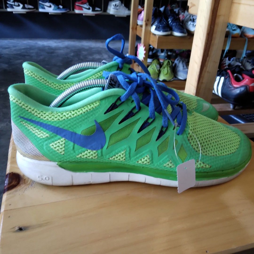 Free 5.0 mens on sale blue and green