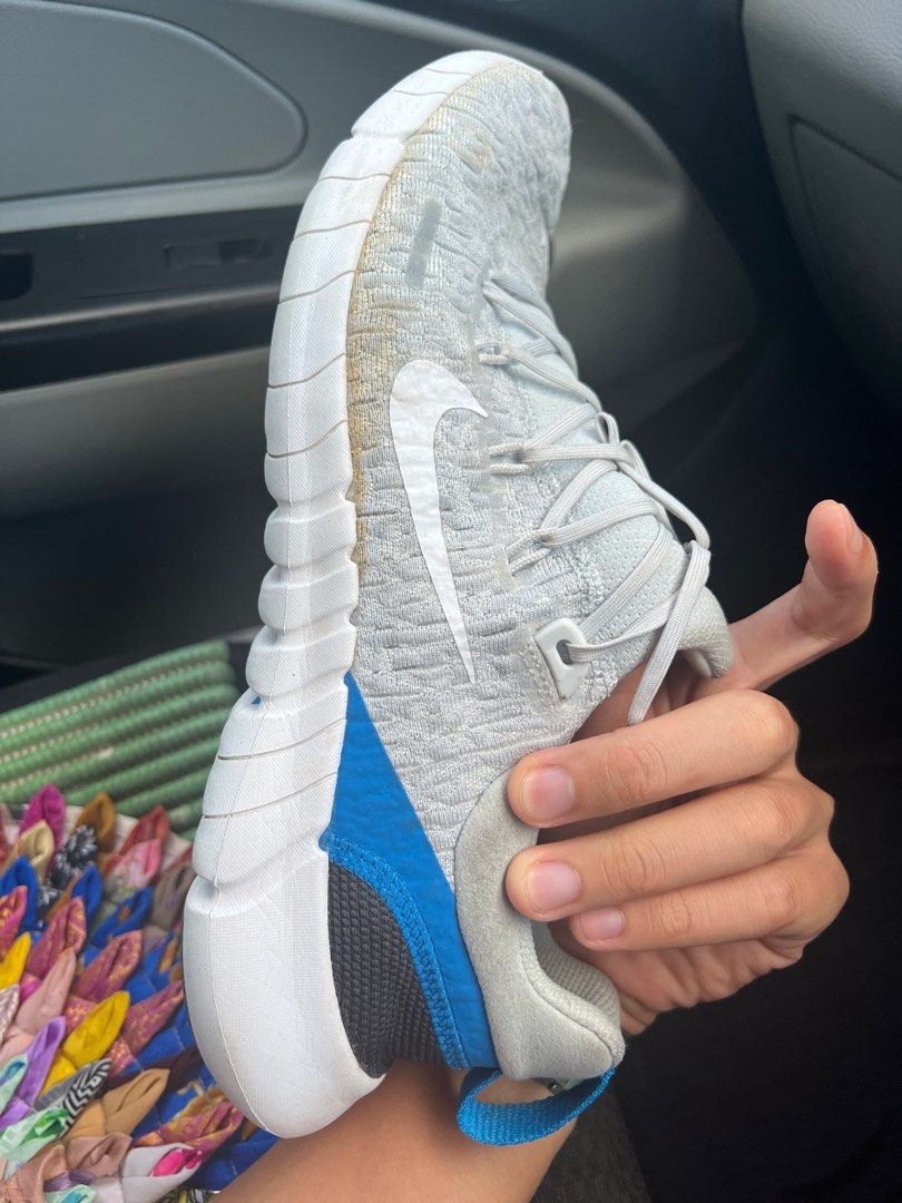 Nike free run clearance flyknit pure platinum