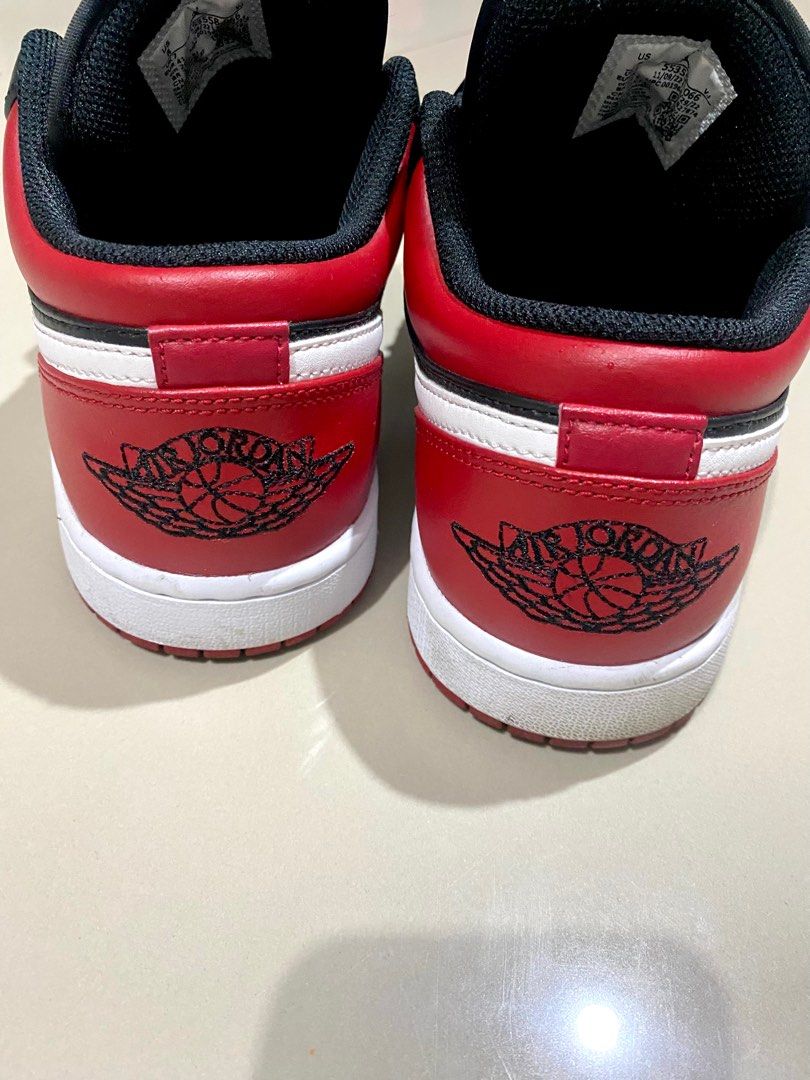 red white & black jordans