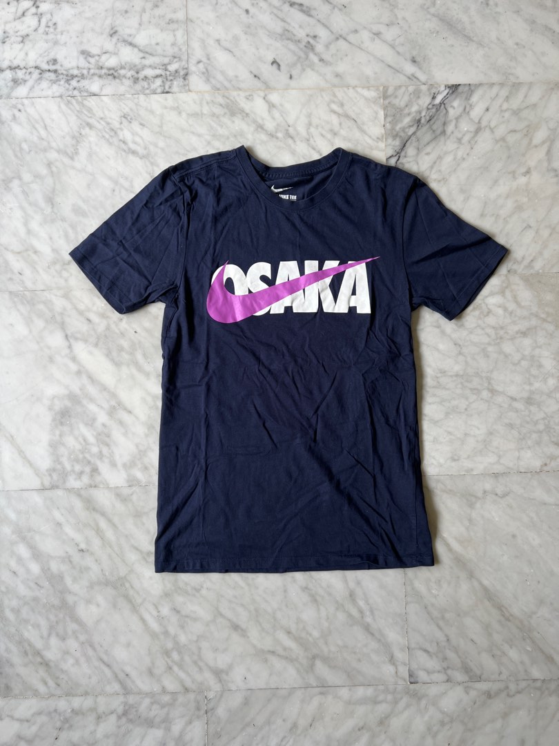 Purple and sale blue nike shirt