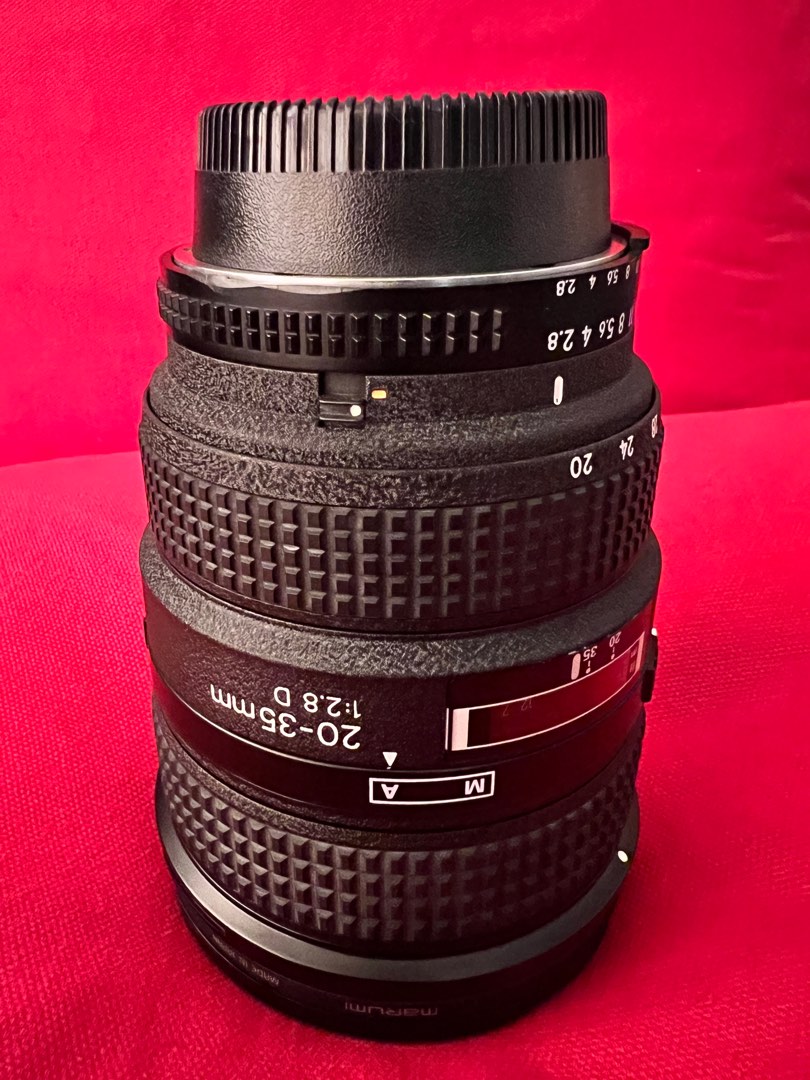 Nikon 2035mm 2.8D AF lens in Excellent condition, Photography, Lens
