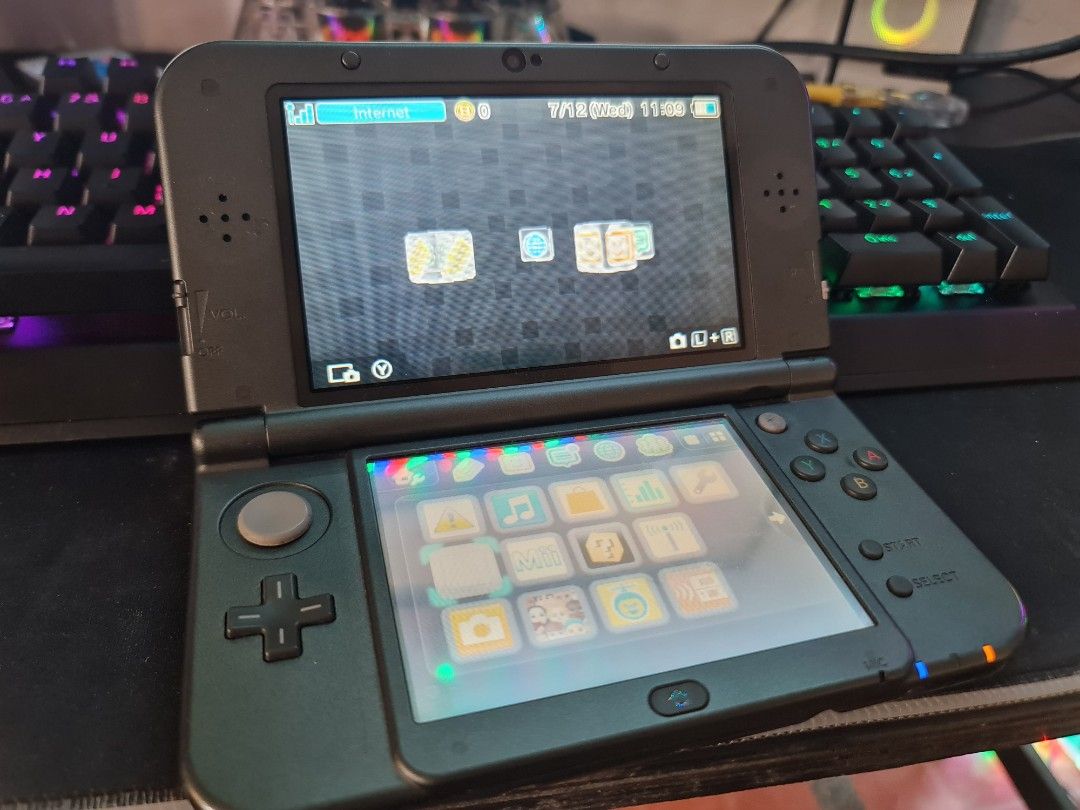 Nintendo New3ds XL ips top 32gb cfw, Video Gaming, Video Game Consoles
