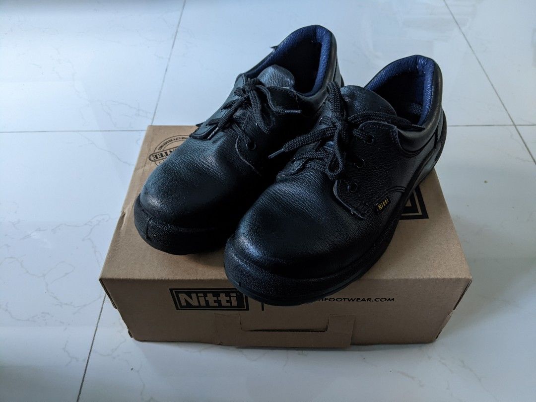 Nitti Safety Shoes, Men's Fashion, Footwear, Boots on Carousell