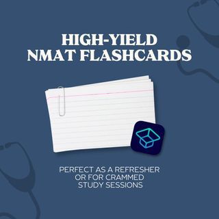 NMAT High-Yield Flashcards Reviewer