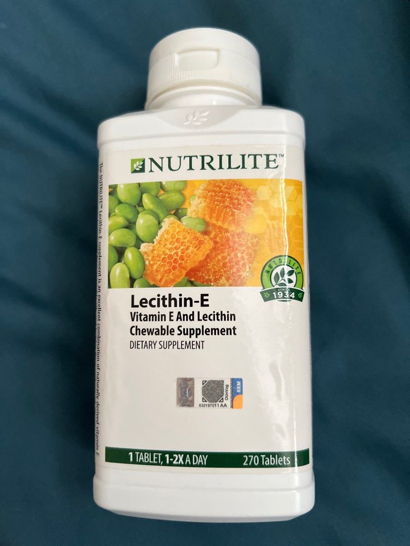 Nutrilite LecithinE 270 Tab, Health & Nutrition, Health Supplements