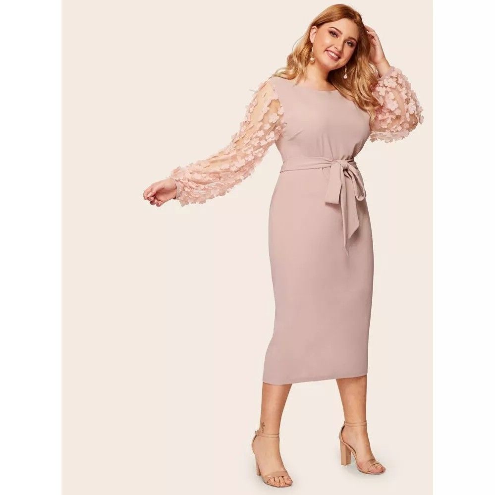 Shein plus size formal dress, Women's Fashion, Dresses & Sets, Dresses on  Carousell