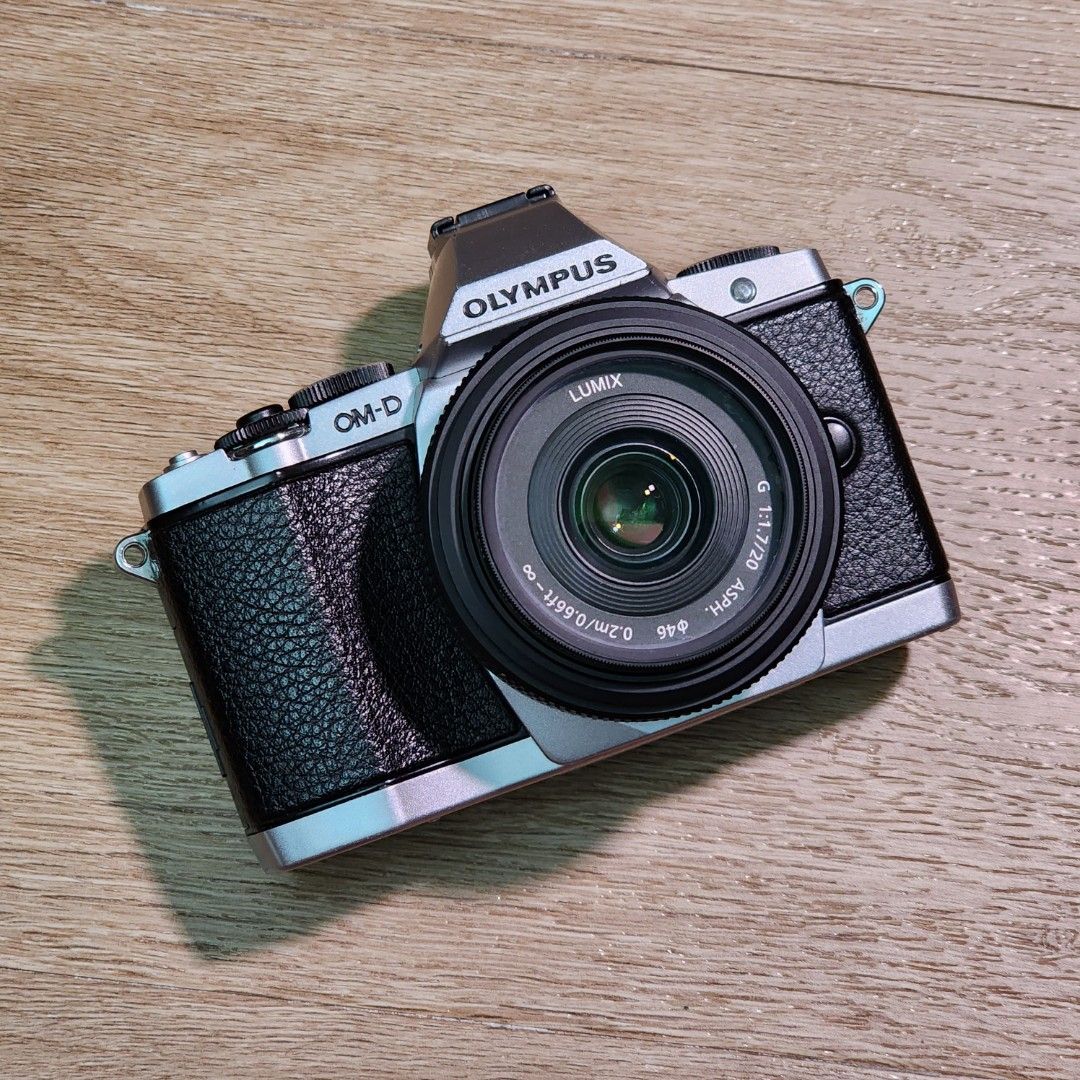 Olympus EM5 and Lumix Lenses FULL set, Photography, Cameras on Carousell