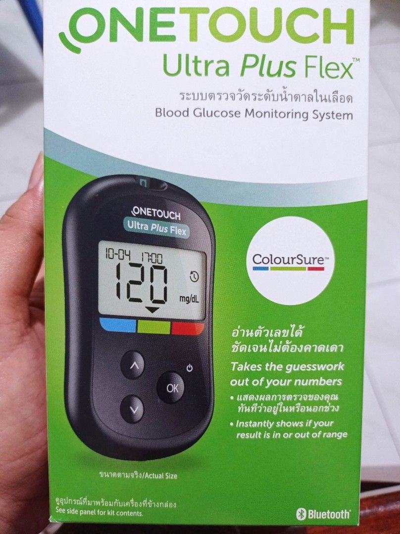 REPRICED! ONETOUCH Ultra Plus Flex Glucometer and Lancing device ONLY ...