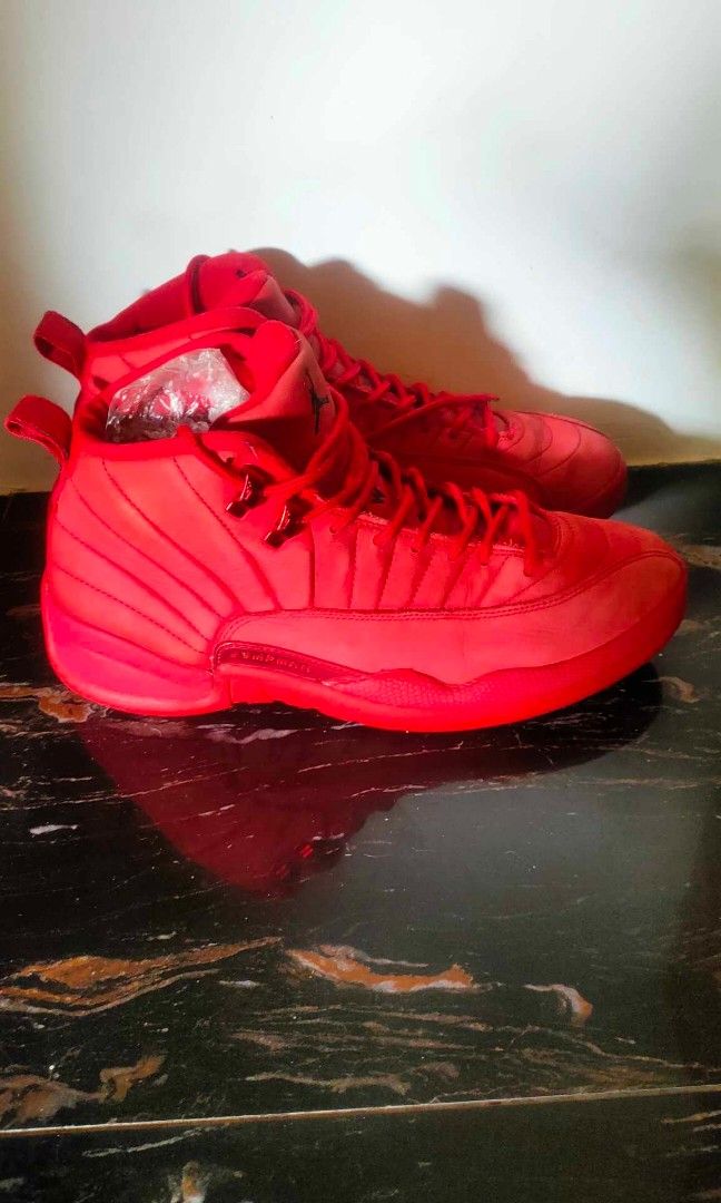 Jordan retro 12 sale gym red size 7
