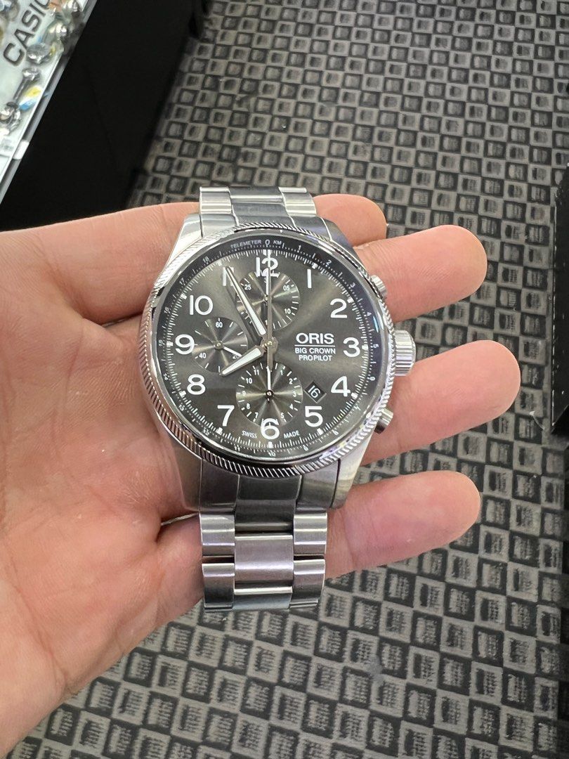 ORIS BIG CROWN PROPILOT SWISS MADE AUTOMATIC CHRONOGRAPH 7699