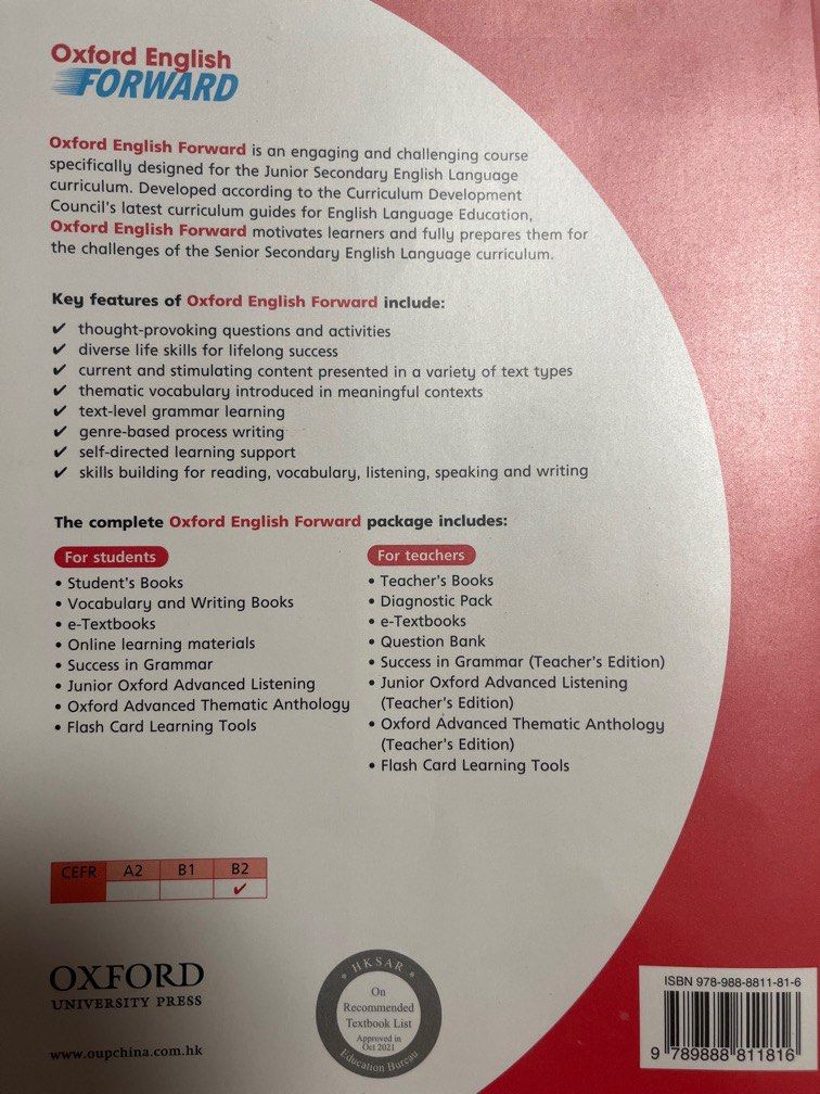 Oxford English Forward 3A&B, 興趣及遊戲, 書本 & 文具, 教科書 - Carousell