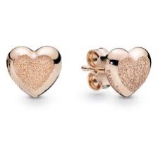 Pandora matte sale brilliance earrings
