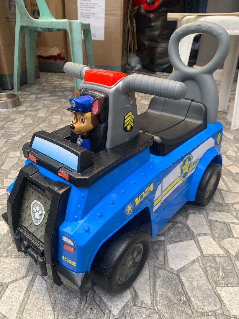 Paw patrol chase hot sale police cruiser ride on