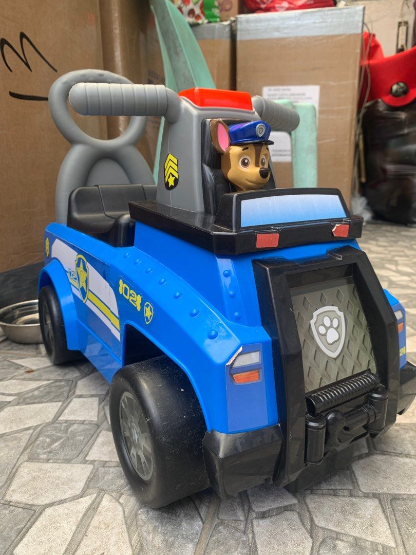 Paw patrol chase outlet police cruiser ride on